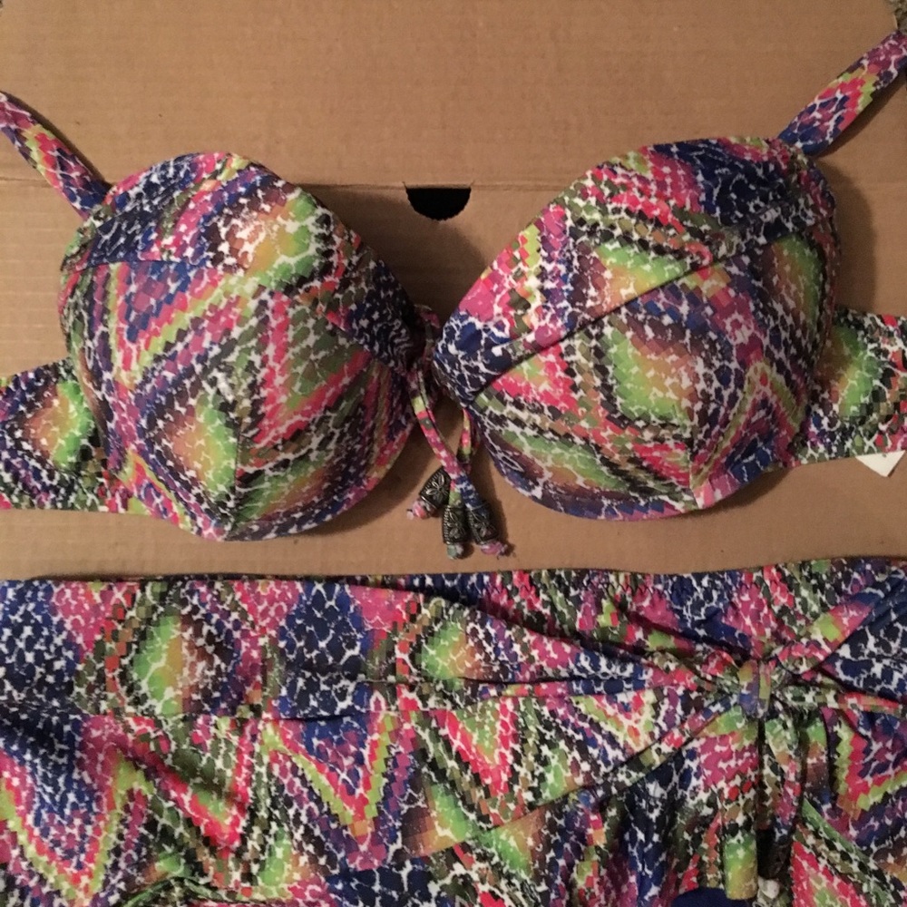 Becca Two Piece Swim Suit Set