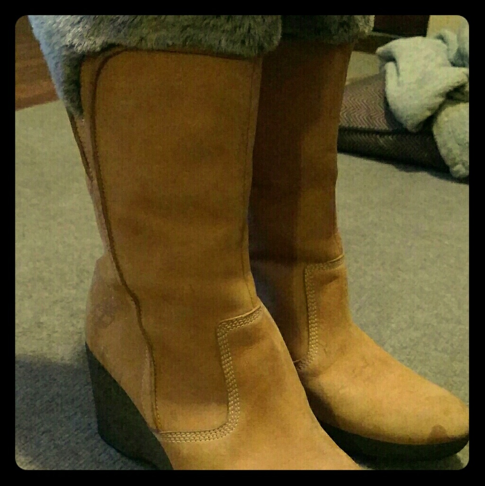 Timberland buckskin dress boot sz. 9