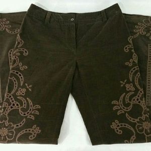 Dolce & Gabbana Ittierre Spa Sz 8US Corduroy Pants