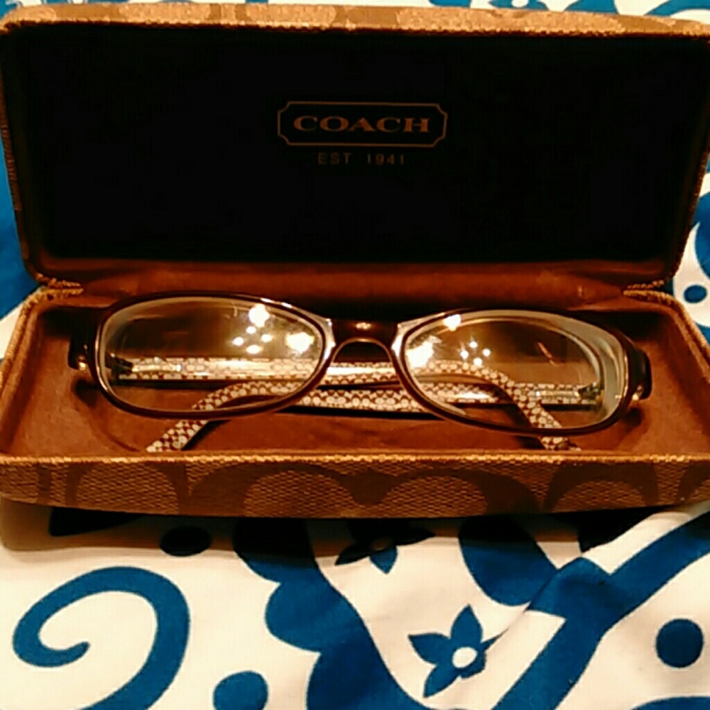 ❤❤SOLD❤❤COACH ELANA BROWN GLASSES