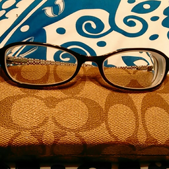 ❤❤SOLD❤❤COACH ELANA BROWN GLASSES - Picture 4 of 4