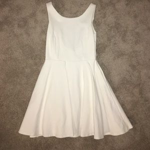 White lulu skater dress never been worn!!!!!