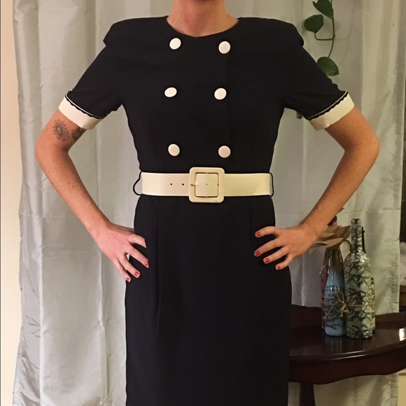 Vintage Sailor Dress - Picture 1 of 6