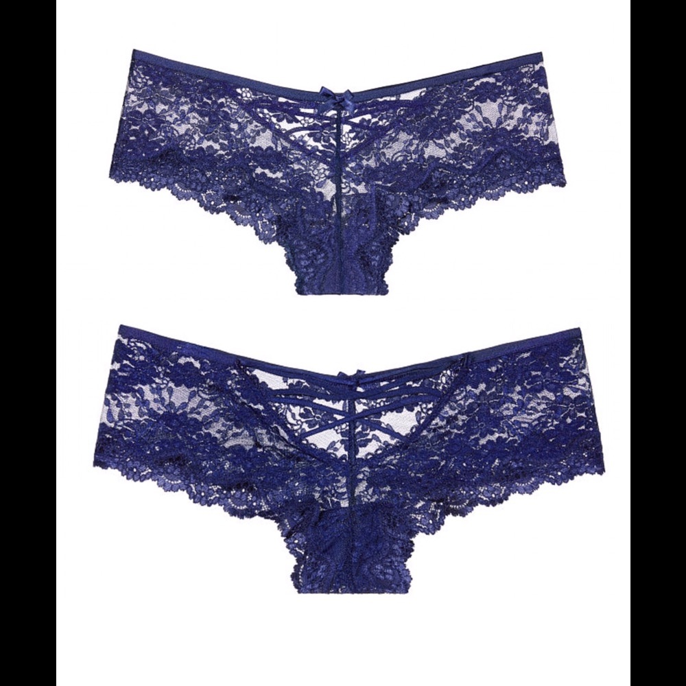 ❤Victoria's Secret Lace Strappy Cheeky Panty❤