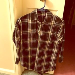 Madewell Boyfriend flannel