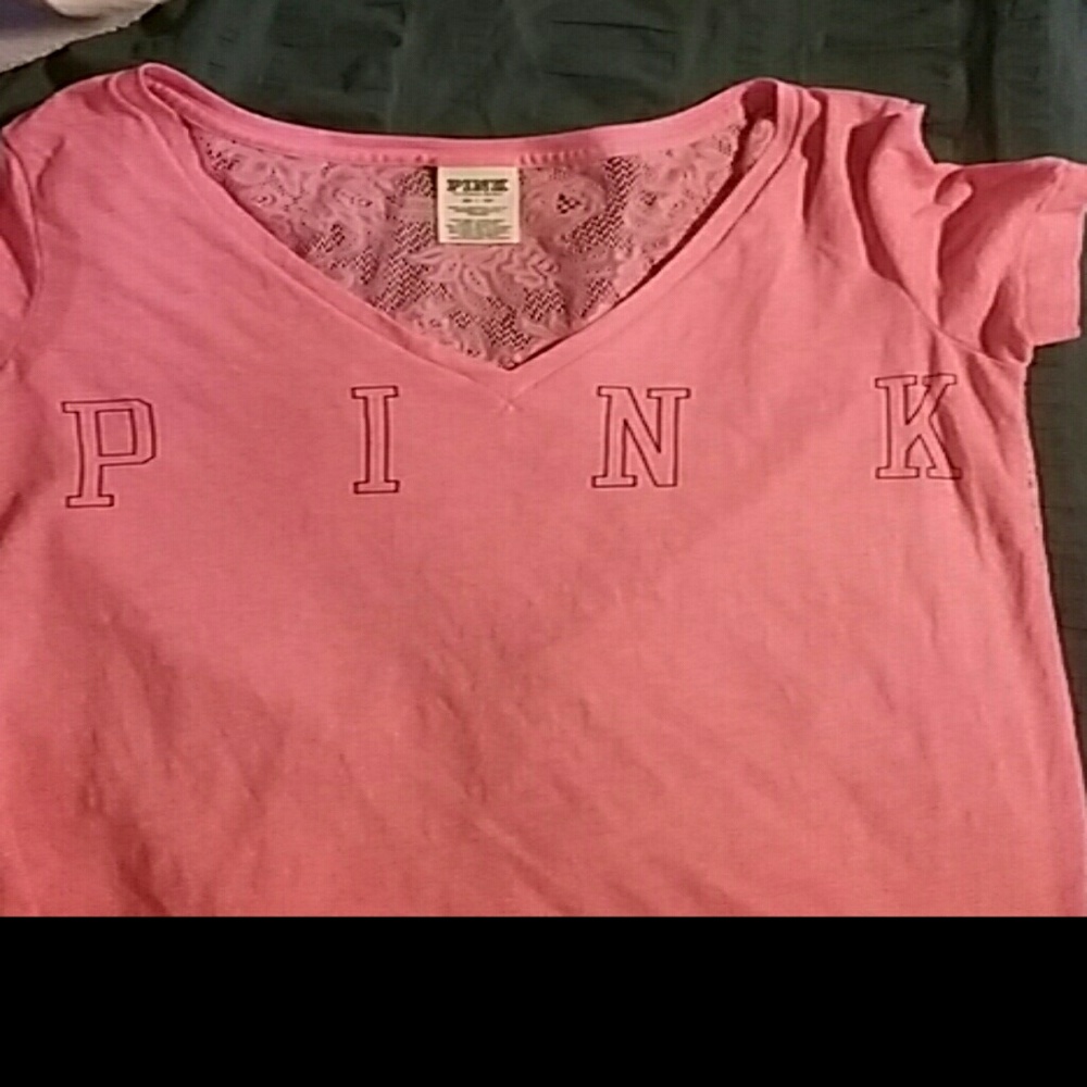 Victoria's Secret Pink brand v-neck tee
