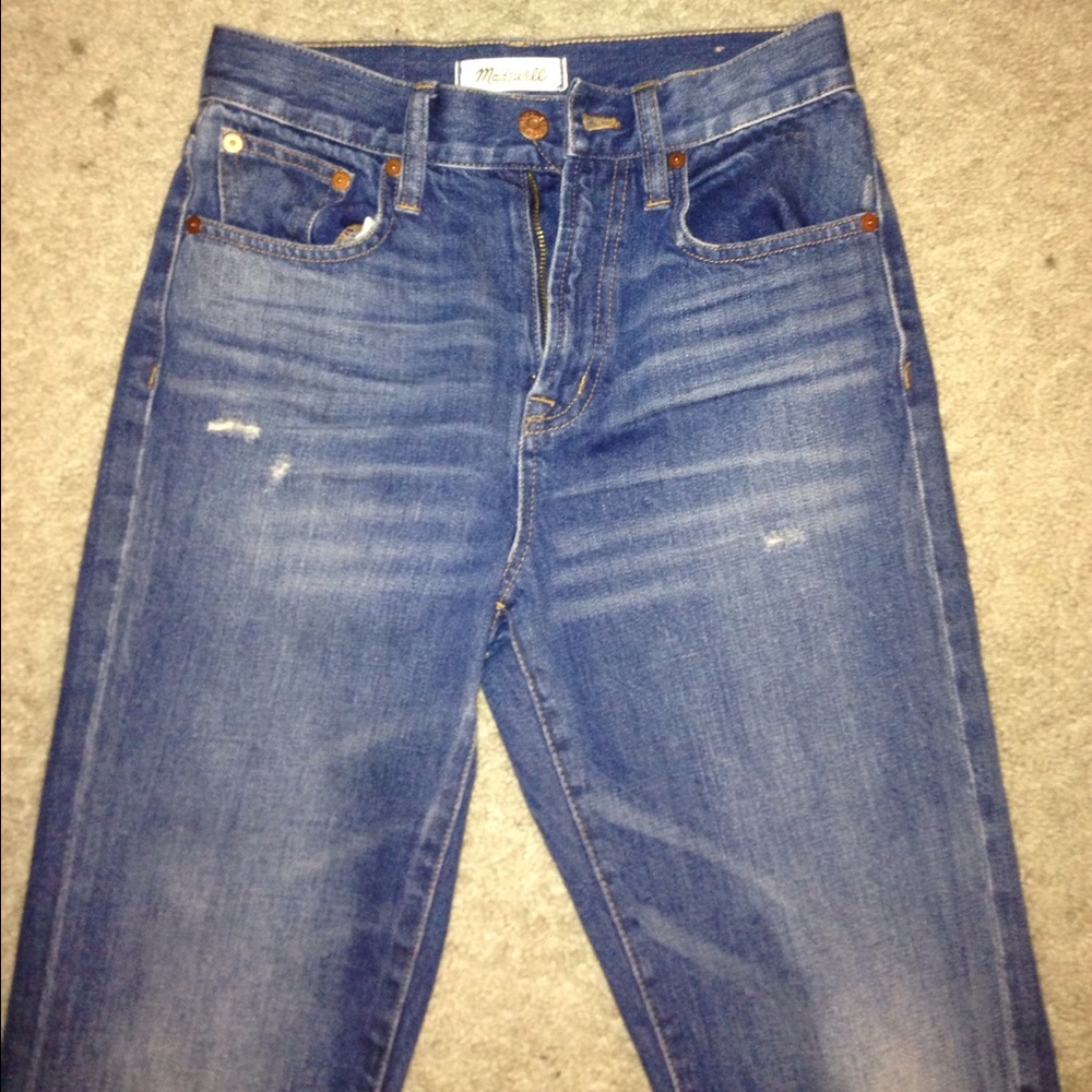 Madewell, high waisted perfect vintage Jean.