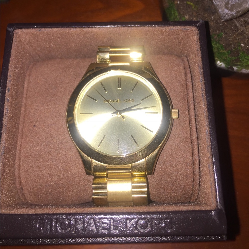 Michael Kors slim runway watch!✨🕐💝