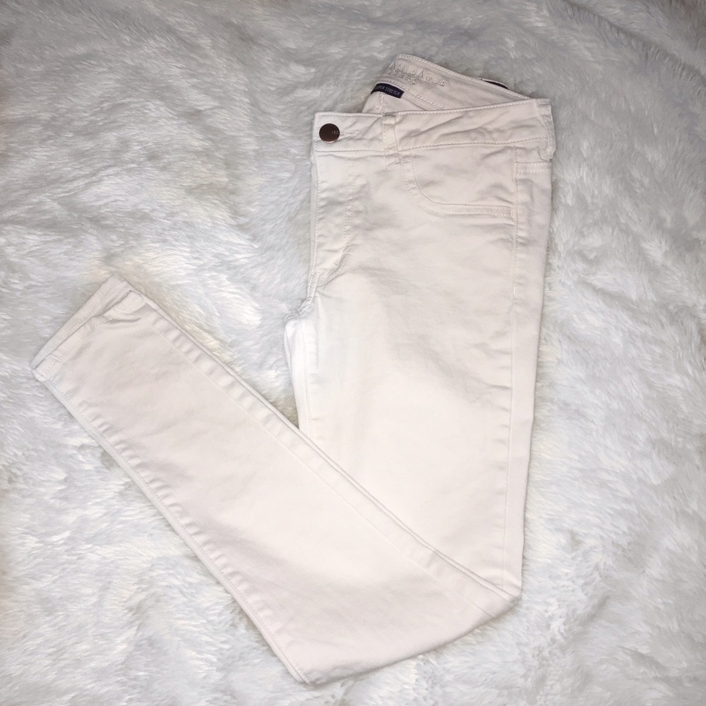 White American eagle skinny jeggings