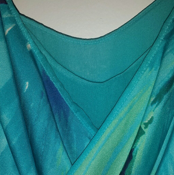 Blumarine Cruise Silk Spaghetti Strap Floral Dress 2 38 - Picture 5 of 6