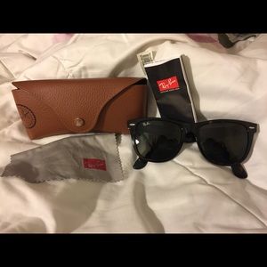 Ray ban sunglasses wayferer tortoise brown unisex