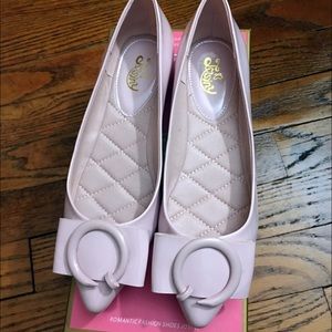 Lady Pink Color flats shoes