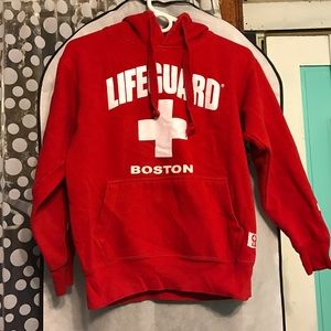 Boston lifeguard hoodie
