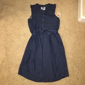 Levi's jean dress NWT