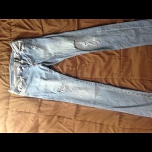 H&M Skinny Jean Custom Distress