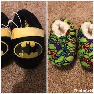 Toddler House Shoes Size 5C (2 Pairs)