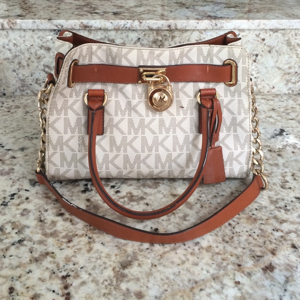 Michael Kors Hamilton Satchel Medium Size