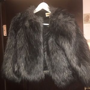 Michael Kors Faux Fur Jacket