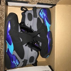Air Jordan Aqua 8. Size 6.5Y.
