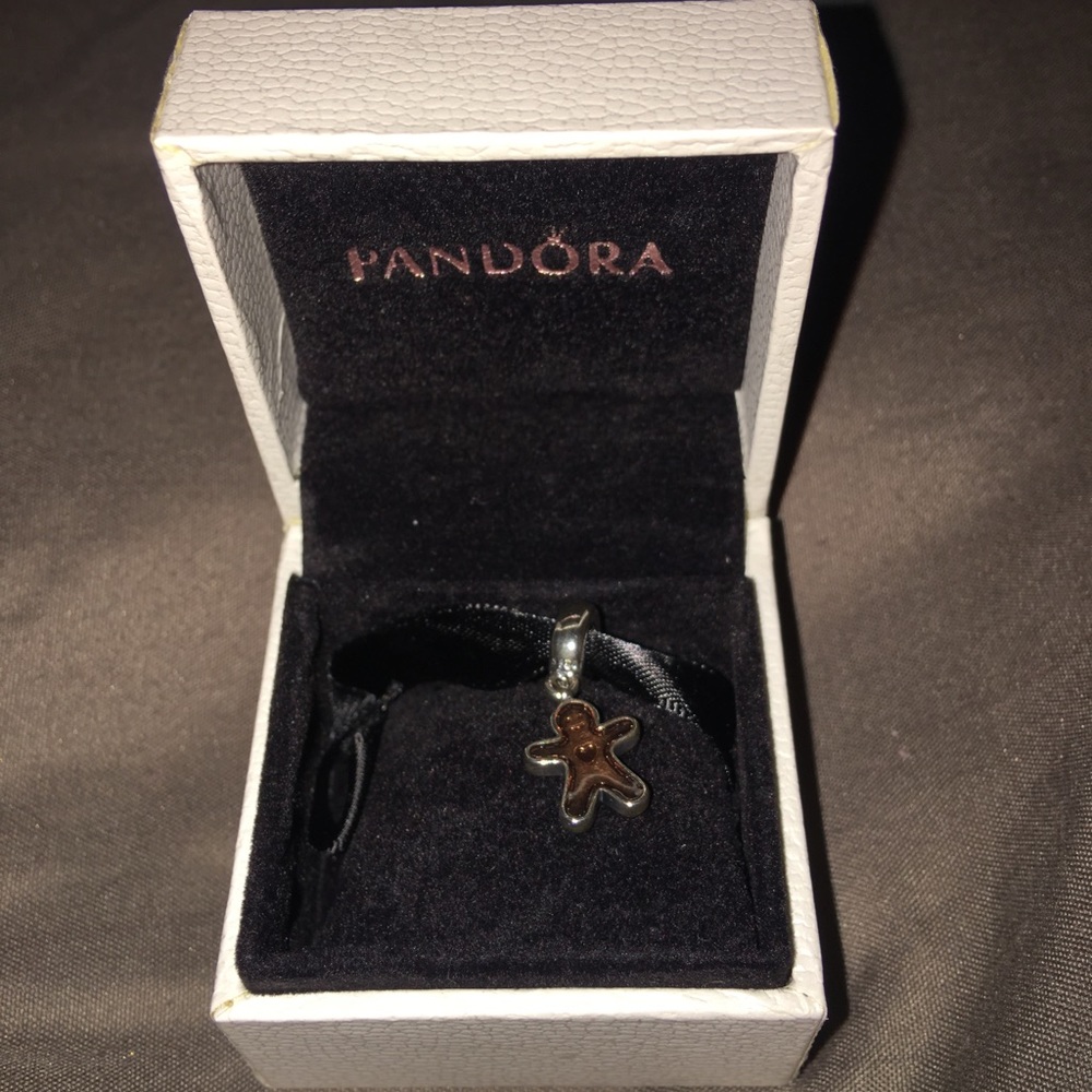 gingerbread man pandora charm