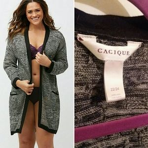 Like New! Lane Bryant/Cacique lounge cardi