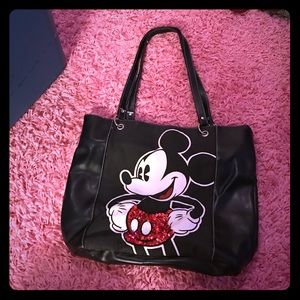 Disney Parks Mickey Mouse glitter bag