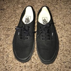 Vans. Worn once.