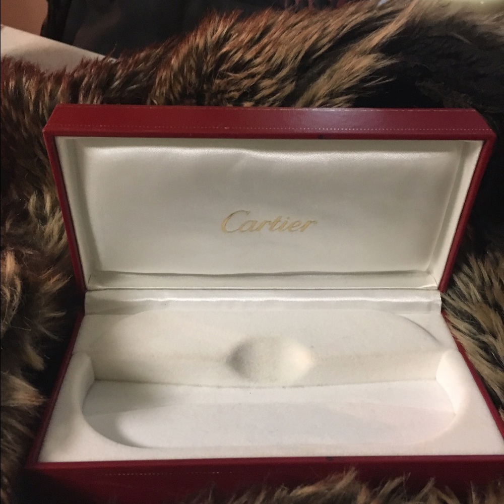 Cartier sunglass box