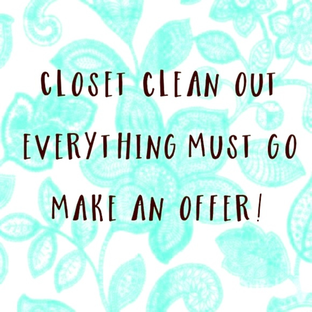 ✨CLOSET CLEAN OUT✨