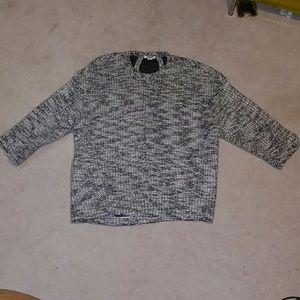 NEW PICS MODELING☆☆Helmut Lang White-Multi Sweater