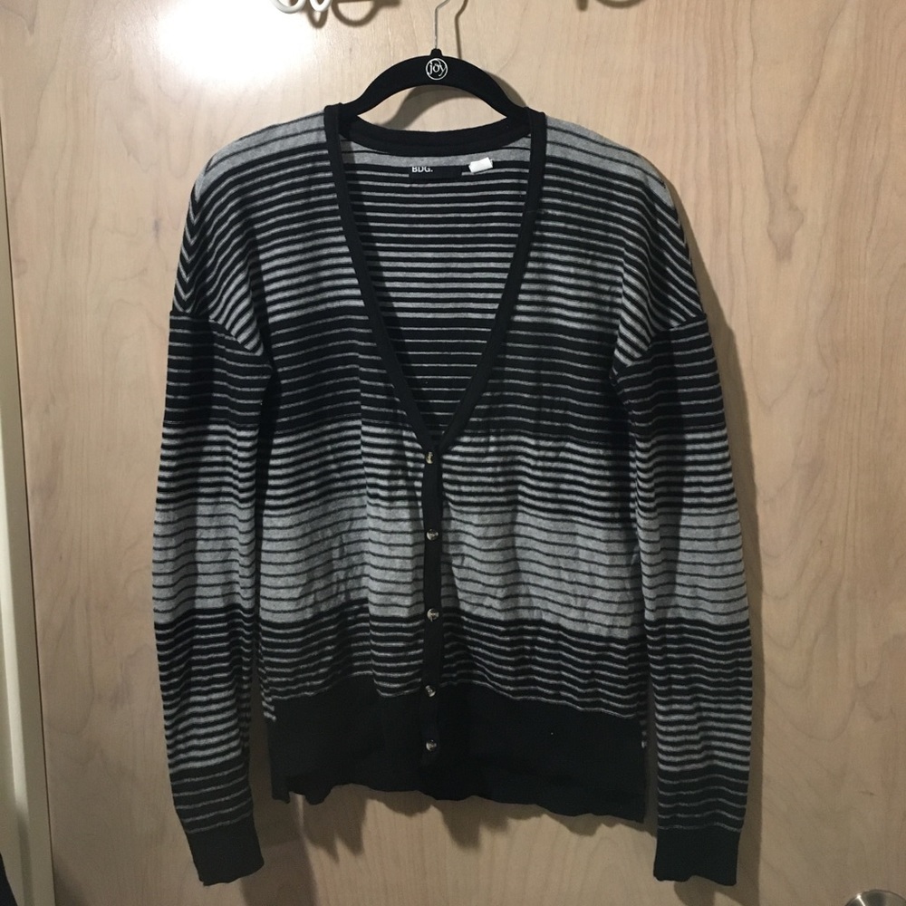 Striped BDG cardigan