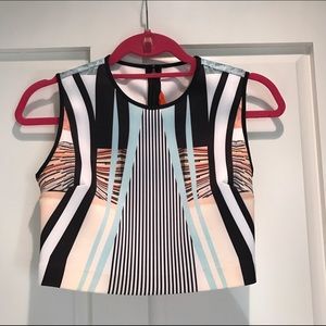 Clover Canyon printed crop top Clover Canyon printed crop top