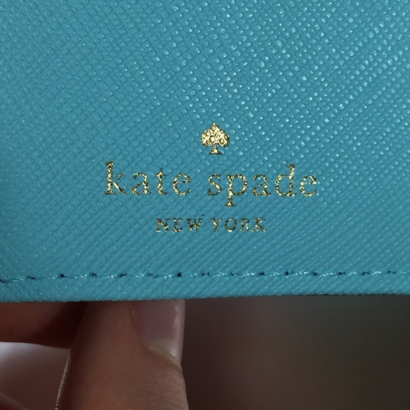 NWT Kate Spade ♠️ baby blue wallet Price Firm - Picture 6 of 7