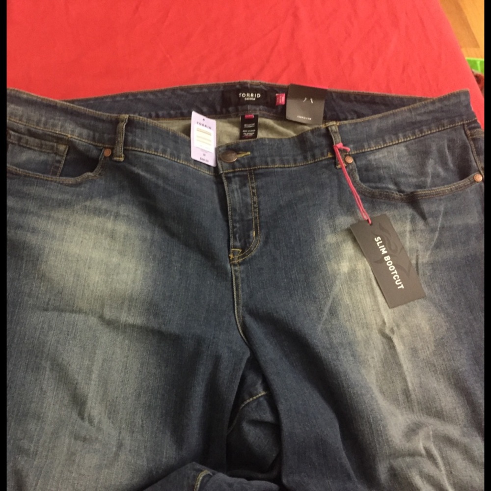 Slim boot cut torrid jeans