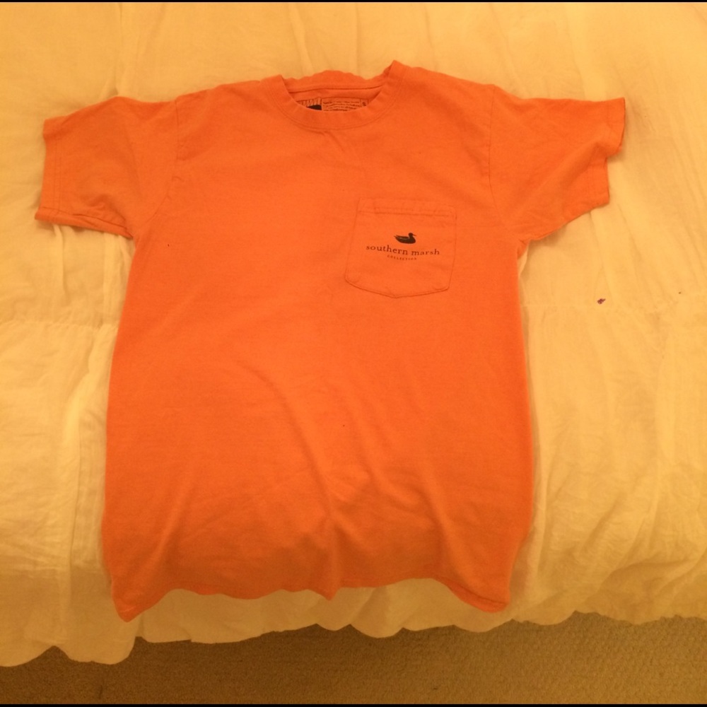 Orange Southern Marsh tshirt