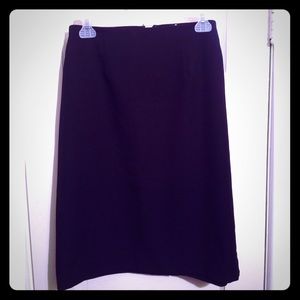 Black Merona Pencil Skirt