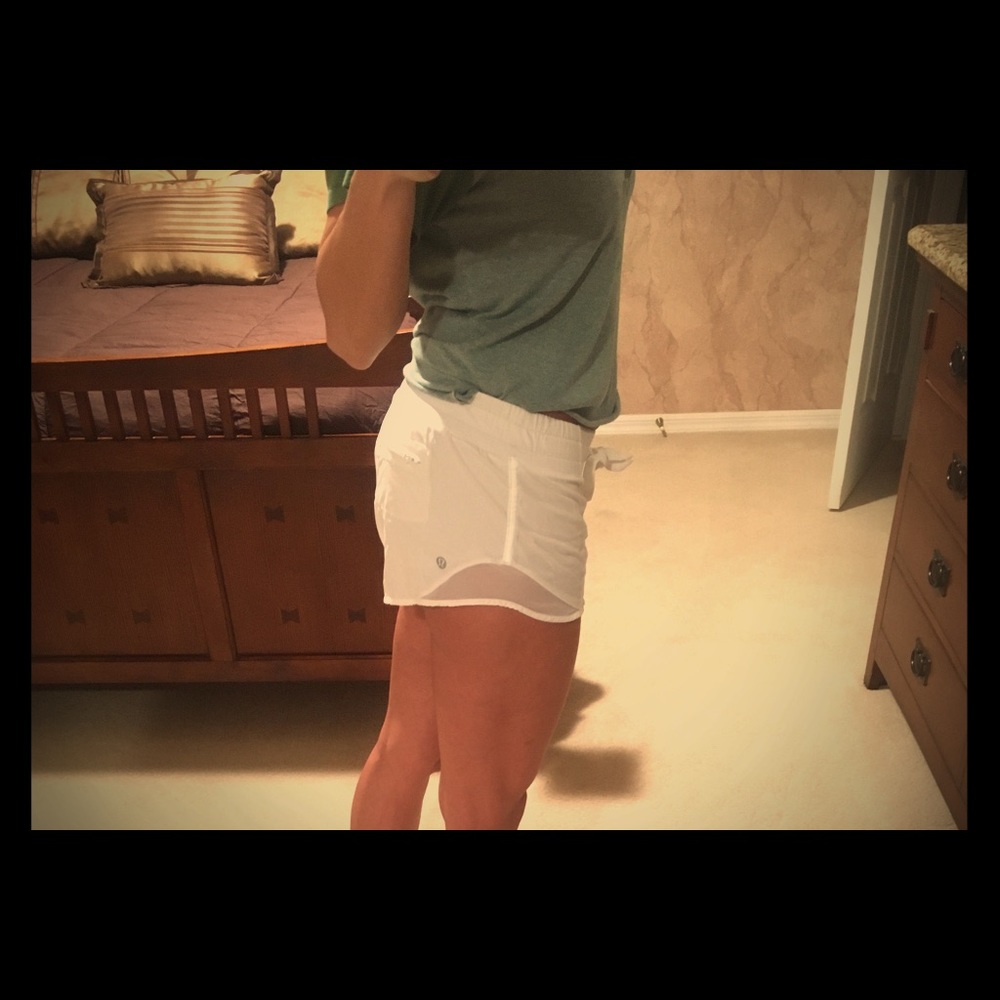 Lululemon size 4 running shorts!