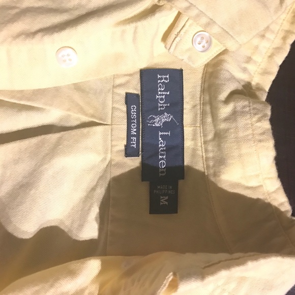 Yellow Button Down - Picture 2 of 2