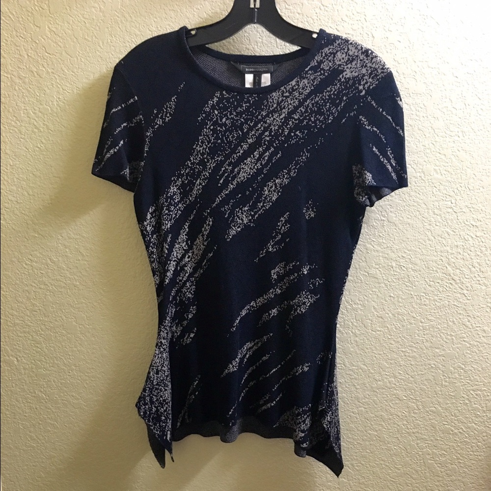 🌹BCBG Silk Blend Peplum Top🌹