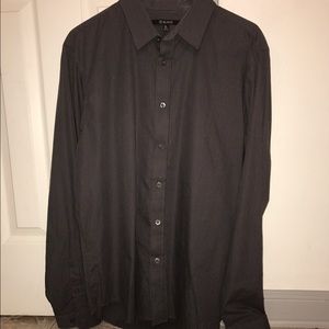 Rue 21 Black Button Up