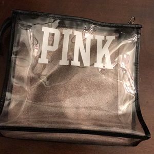 PINK makeup bag