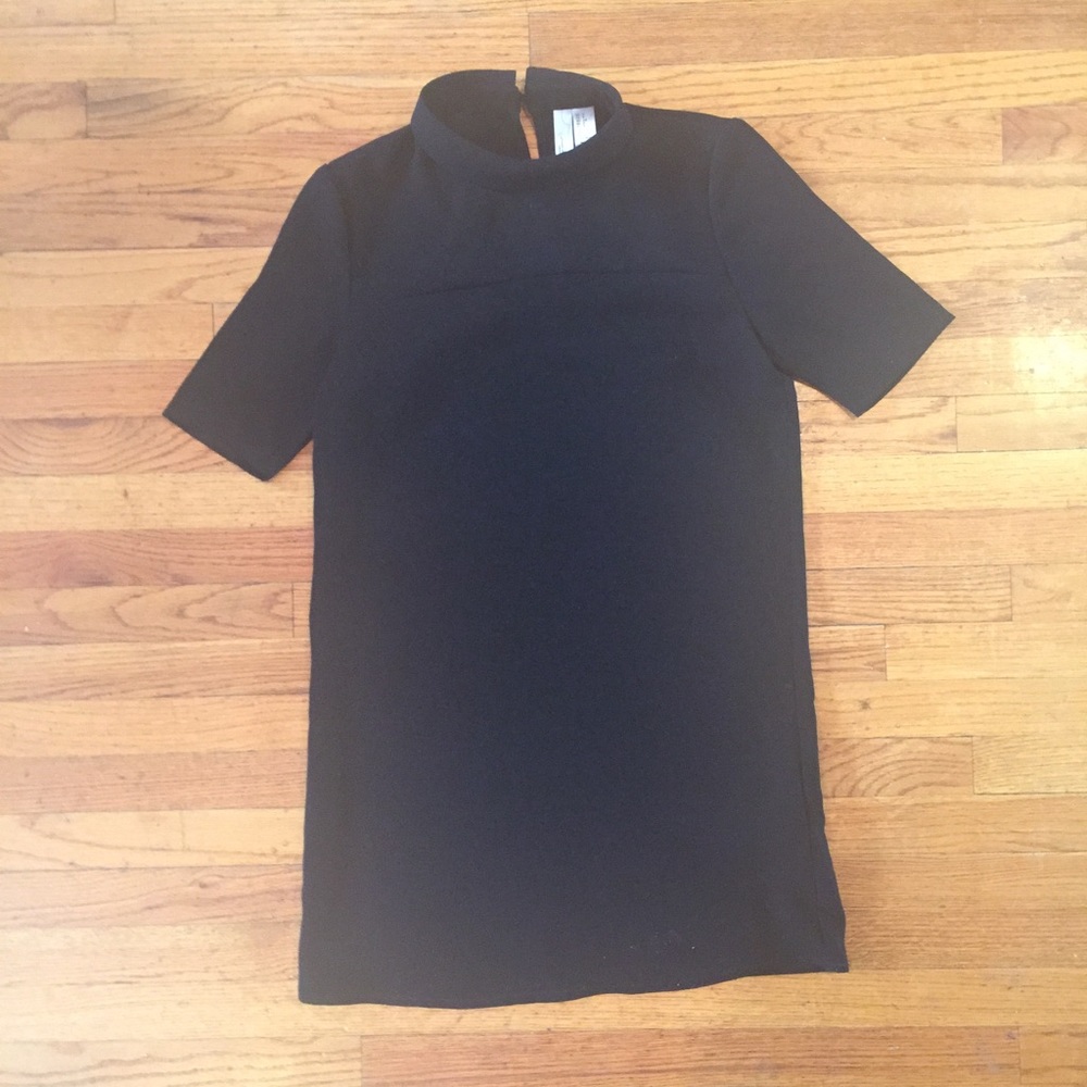 Forever 21 Mock Neck Shift Dress
