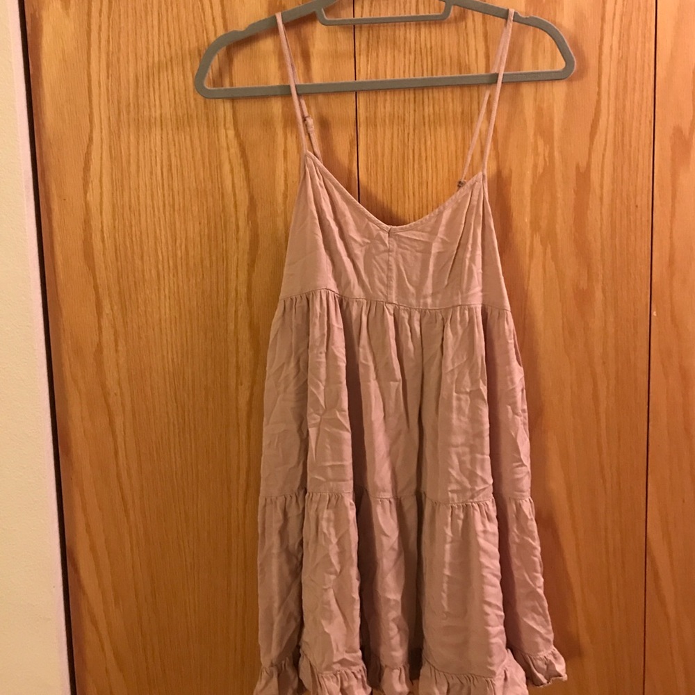 American eagle light pink dress