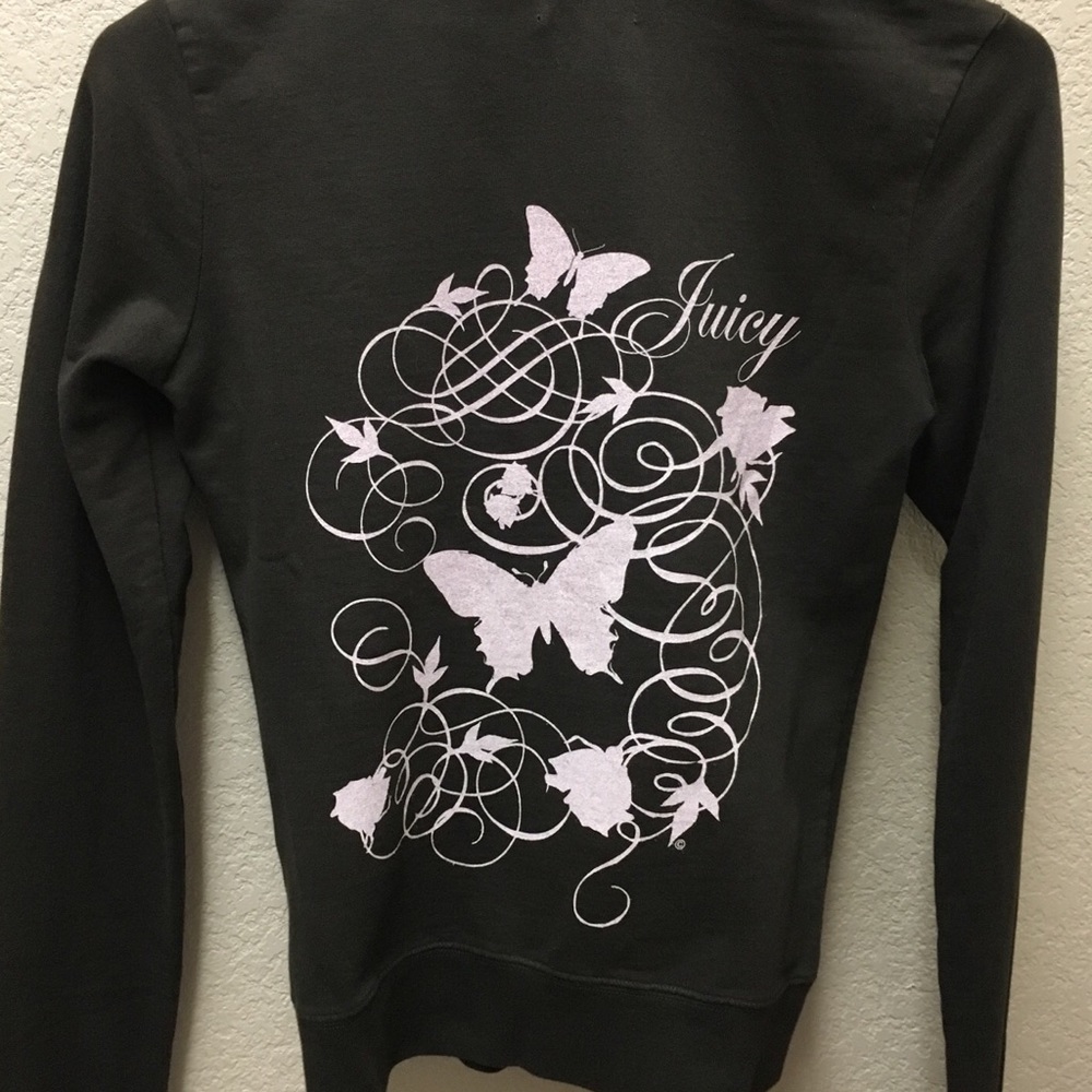 FLASH SALE!! 💗 Cute Juicy Butterfly Zip Up Hoodie