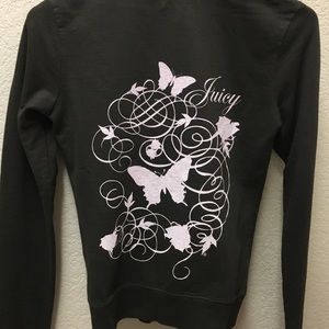 FLASH SALE!! 💗 Cute Juicy Butterfly Zip Up Hoodie