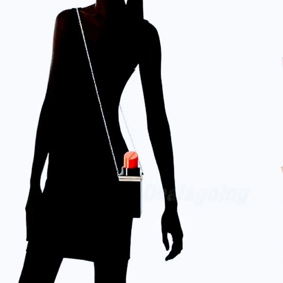 SALE!🔥Hot Lipstick Junkie Crossbody💄(Black/Red) - Picture 4 of 4