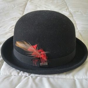 Black Bowler Hat
