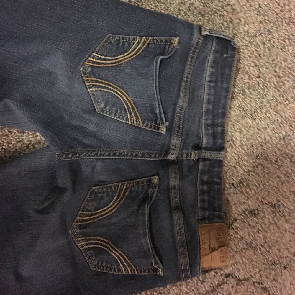 Women's Hollister zip jeans