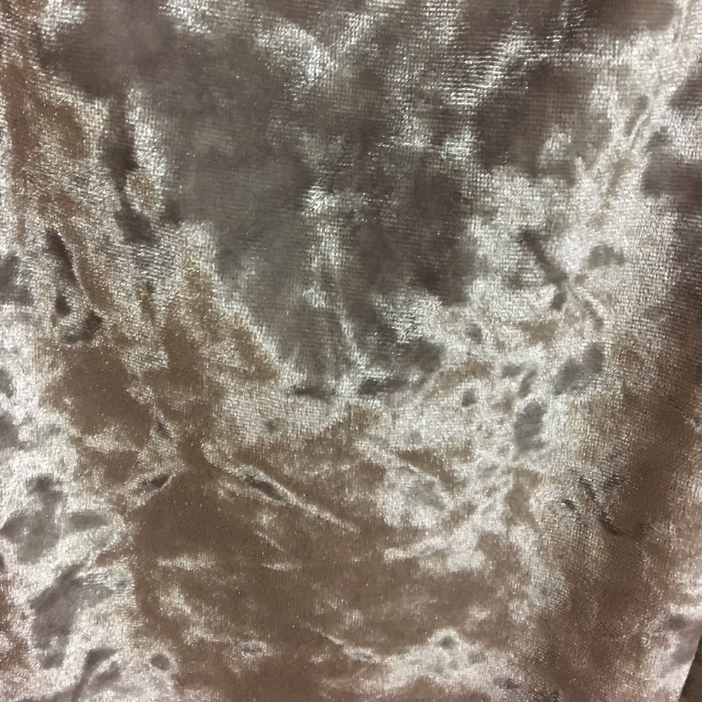 GRAY VELVET DRESS - Picture 2 of 4