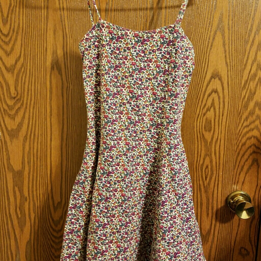 **SOLD** 90s floral mini dress by ELAN USA